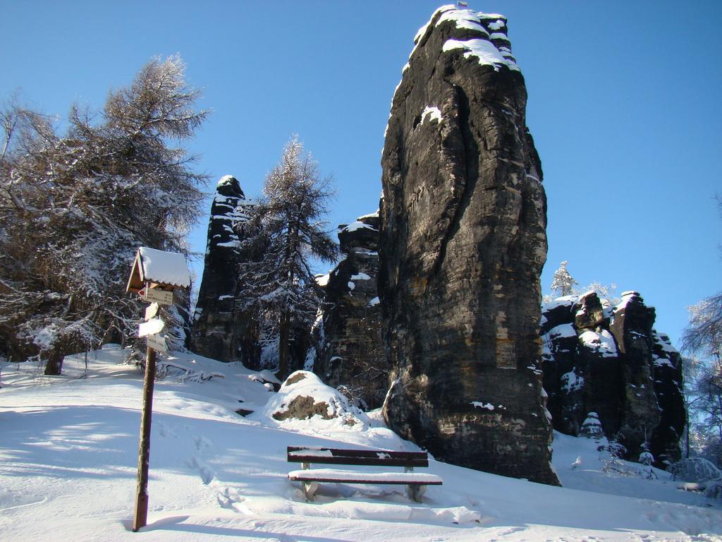 Penzion Švýcarský dům Sneznik Esterno foto